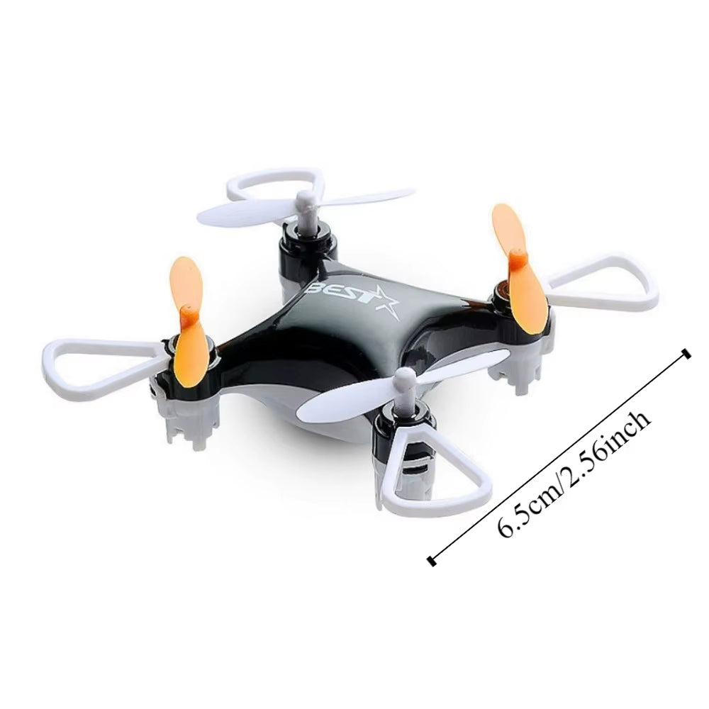 ABS Mini Remote Control Aircraft Rechargeable Flying Rotation Remote Control Drone Durable Portable