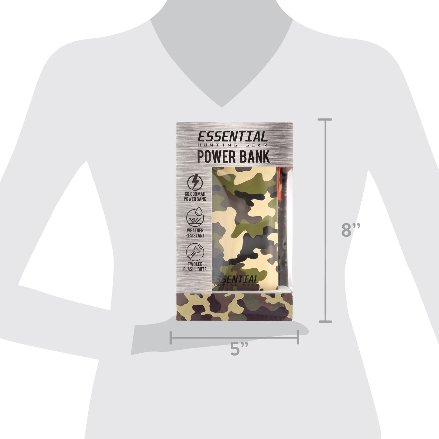 Mid Sized Power Bank 60,000Mah