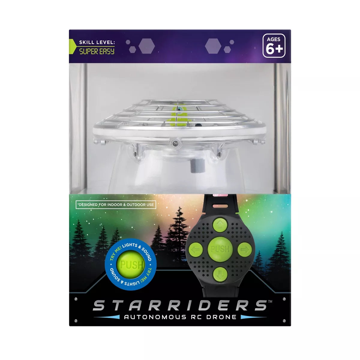 Starriders Autonomous Remote Control Drone: Gesture Control, USB Connection, Radio Frequency, Indoor & Outdoor Use