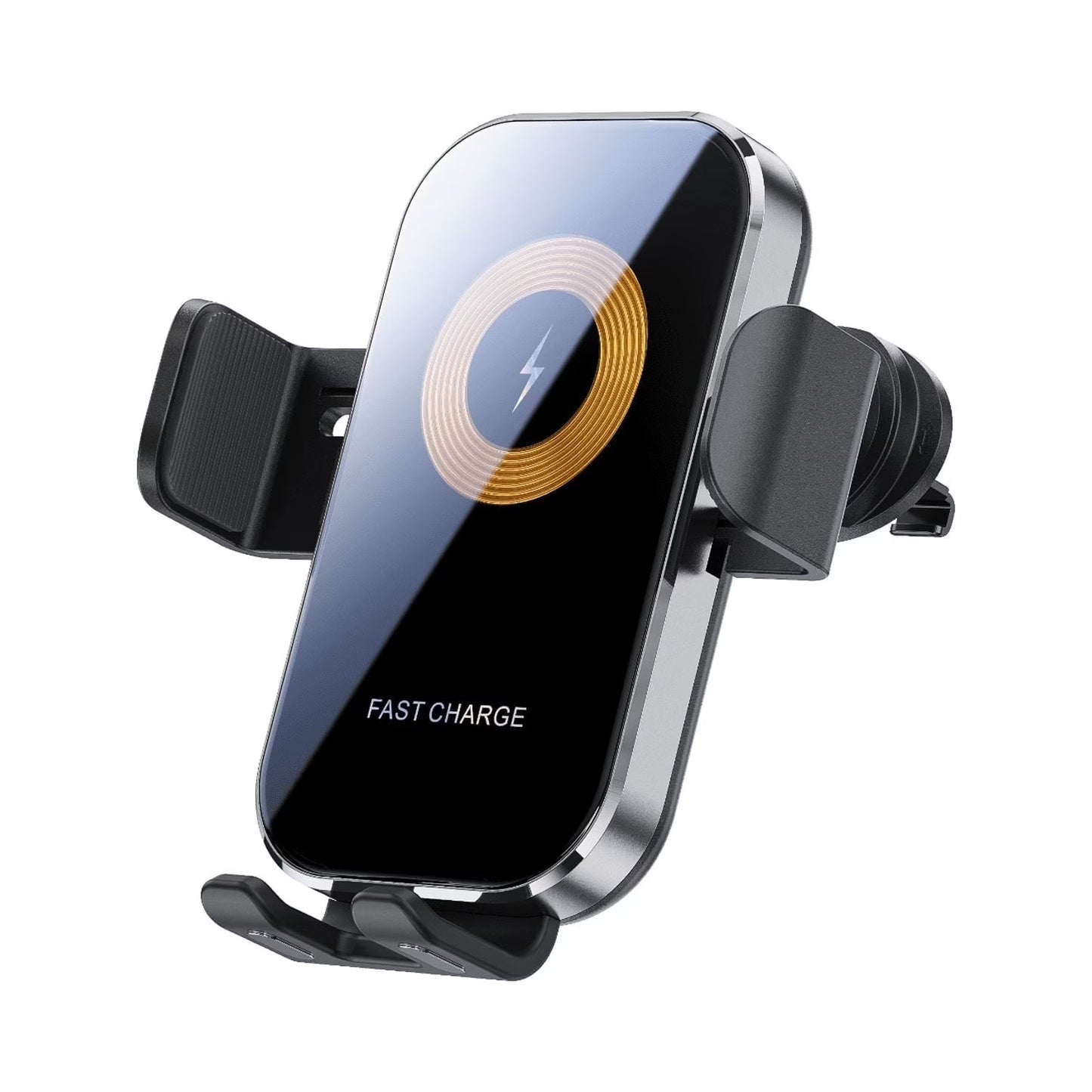 Wireless Car Charger, 15W Fast Wireless Charging Phone Mount for Car, Auto Clamping Air Vent Car Phone Holder for Iphone 17/16/15/14/13/12/11/X, Samsung Galaxy S25/S24/S23/S22/S20/S10/S9/Note20/10/9, Etc