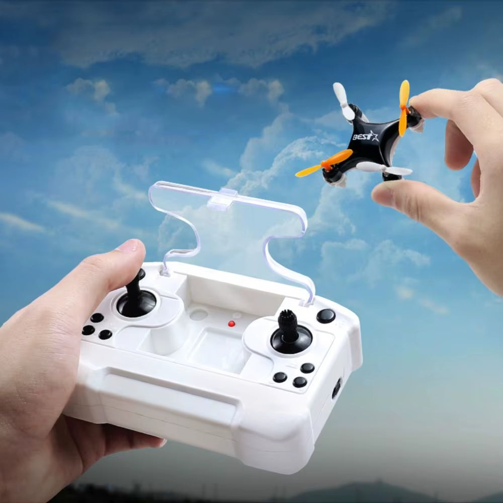 ABS Mini Remote Control Aircraft Rechargeable Flying Rotation Remote Control Drone Durable Portable